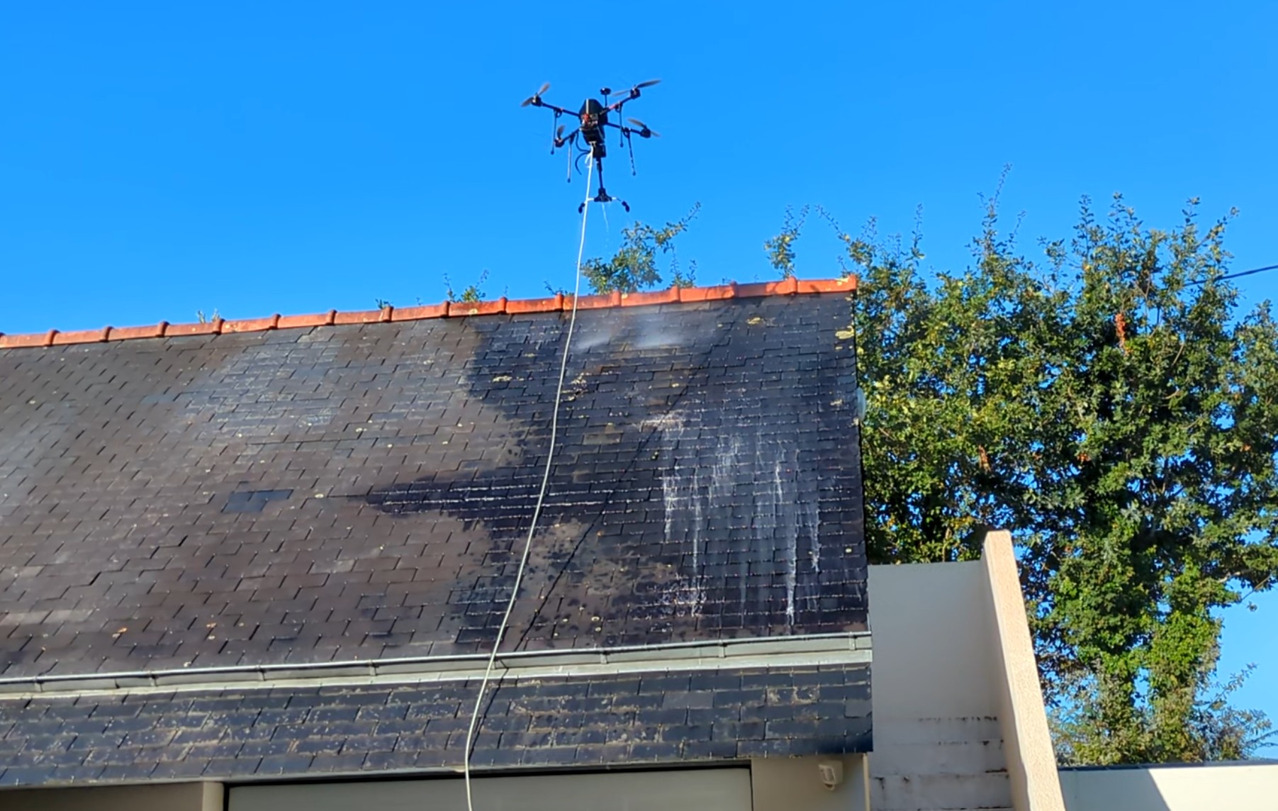 nettoyage par drone