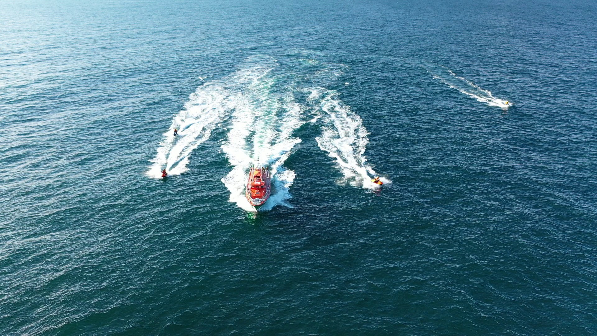 Prise de vue aérienne du littoral pour valoriser un territoire